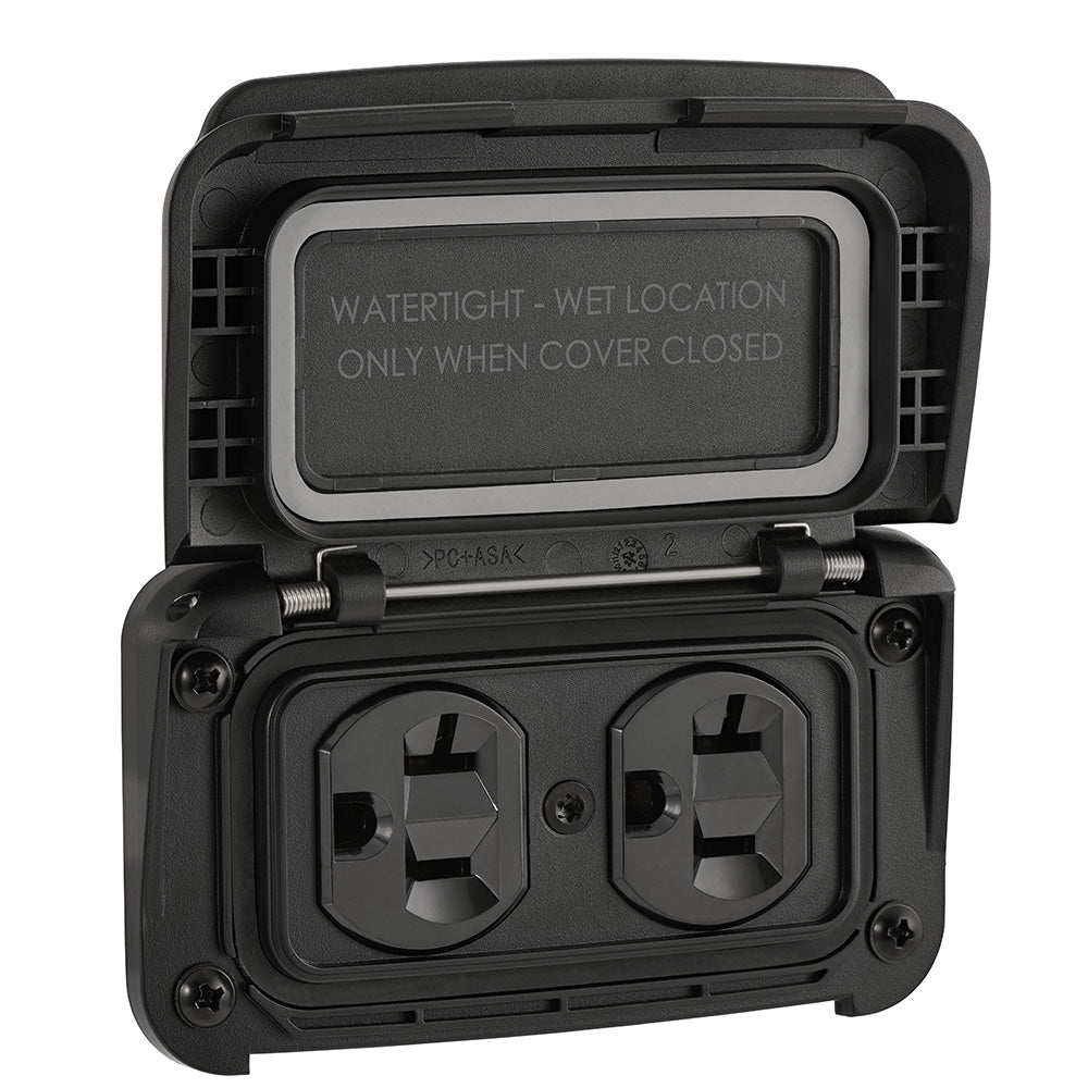 Scanstrut Ventura Series Dual AC Outlet 125V 20A SCVP1